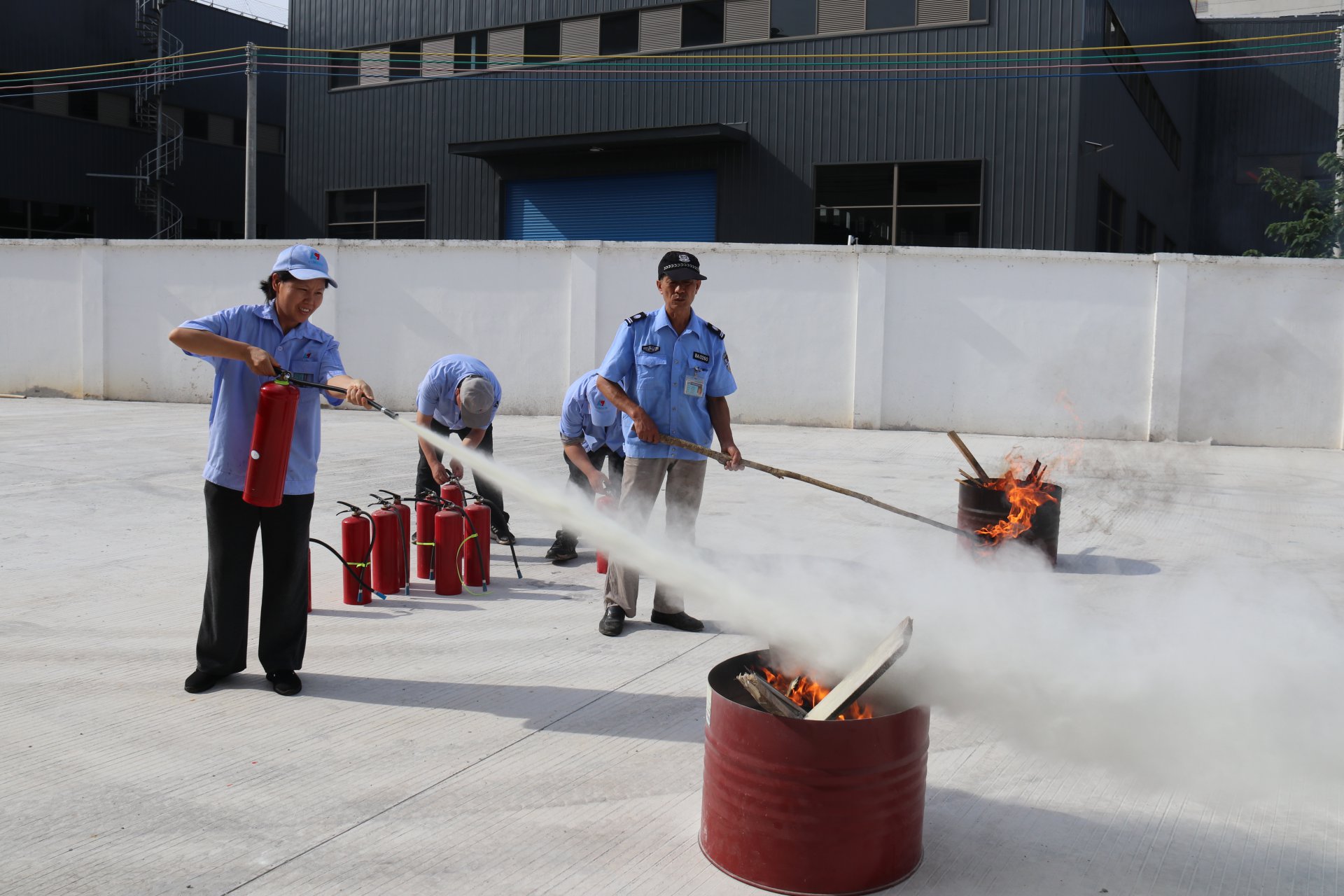 力源科技消防演練